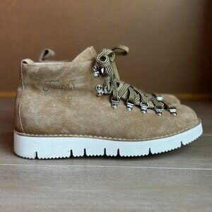 Fracap Boots - Tan Suede